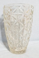 WAZON KRYSZTAŁ PRL VINTAGE 26 CM.