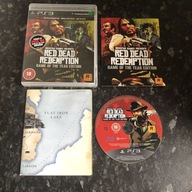 RED DEAD REDEMPTION GOTY + UNDEAD NIGHTMARE + MAPA -ideał komplet- PS3 GW!
