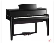 fortepian z drewnianą ważoną dynamiczną klawiat Yamaha N1 hybrid PIANOROLF