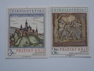 Czechosłowacja - Zamek praski - Mi.2343-44 **