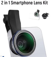 OBIEKTYW DO TELEFONU 0,75X + MAKRO 12,5X neewer ls-60 2W1 (5)