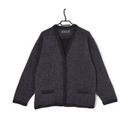 Damski Kardigan Blezer Narzutka Wełna Szary Exit |R. M