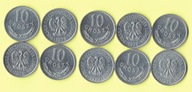 POLSKA 10 GROSZY 1978 r. zestaw 10 szt.