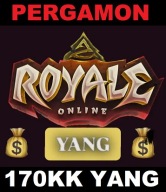ROYALE ONLINE PERGAMON S2 ROYALE2 170KK YANG 170.000.000 YANG METIN2