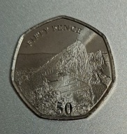 Gibraltar 50 pensów 2020r. BCM