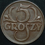 5 groszy 1925 - piękny egzemplarz