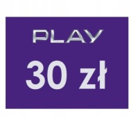 SZYBKIE DOŁADOWANIE PLAY 30 ZŁ TELEFONU NA KARTĘ KOD NA EMAIL
