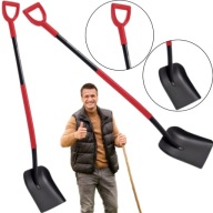 ŁOPATA SZPADEL PIASKOWA OGRODOWA METALOWA STALOWA DO ŚNIEGU PIASKU 125CM