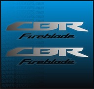 2x Naklejka Logo CBR FIREBLADE 1000 RR SC59 2008 2009 REPSOL Znaczek