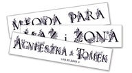 Tablice ślubne prsonalizowane