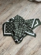 Palm Collective Chusta Zielona w Groszki