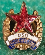 STARA ODZNAKA RUDA HVEZDA BRNO - KLUB PIŁKARSKI - CZECHOSŁOWACJA ŚRUBA