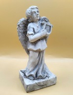 figurka ceramiczny ANIOŁEK grający na LIRZE (a) 16 cm