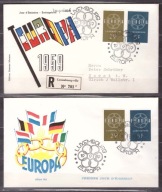 Luksemburg CEPT Europa koperty FDC 1959 (1)