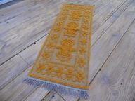 TKANY WEŁNIANY KILIM SKARABEUSZ 33 x 90
