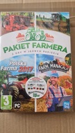 Pakiet Farmera - 2 gry w jednym pakiecie - PUDEŁKO NOWA.