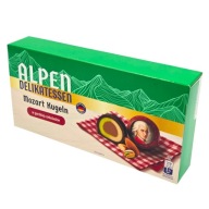Praliny marcepanowe w gorzkiej czekoladzie Alpen Delikatessen Mozart Kugeln