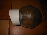 STARA ZEWNĘTRZNA LAMPA PORCELANOWA LOFT