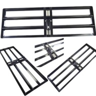 RĘCZNY NIWELATOR TERENU METALOWY DO TRAWNIKA DO TERENU WYTRZYMAŁY 90X30 CM