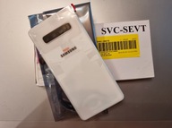 Klapka baterii, obudowa tył Samsung S10+ SM-G975F CERAMIC WHITE