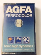 AGFA FERROCOLOR 90+6 Kaseta magnetofonowa