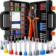 DUŻY ZESTAW ZACISKARKA DO TULEJEK SOMELINE ZESTAW TULEJEK KABLOWYCH PRO