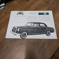 Mercedes-Benz 190 W120 W121 Ponton 1958