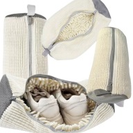 TORBA DO PRANIA BUTÓW WOREK PRZECHOWYWANIA CZYSZCZENIA OBUWIA Z MIKROFIBRĄ