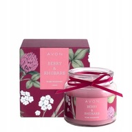 AVON Świeca zapachowa Berry & Rhubarb Candle