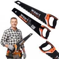 PIŁA PŁATNICA RĘCZNA DO DREWNA OGRODOWA TEFLONOWA Z POKROWCEM 450MM