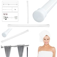 DRĄŻEK PRYSZNICOWY KARNISZ TELESKOPOWY BEZ WIERCENIA ROZPOROWY NA UBRANIA