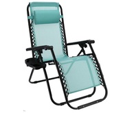 Leżak metal niebieski Jumi