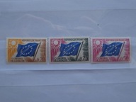 Francja - Rada Europy - Mi. 7-9 **