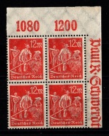 Cesarstwo Niemieckie / czwórka ( Nowe wartości ) 1922 r./ czyste