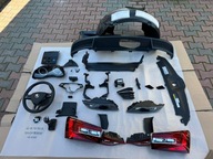 Skoda Superb III 3 emblematy lampka halogeny wlot kratka osłona