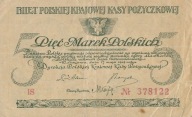 Polska - 5 Marek - 1919