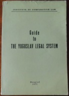 LEGAL SYSTEM Jugosławia Prawo System prawny Law