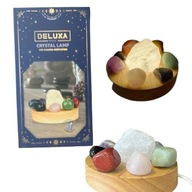 Lampa Czakry KRYSZTAŁY 100% NATURALNE KAMIEŃ Energia MEDYTACJA Prezent