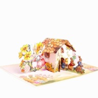 KARTKA OKOLICZNOŚCIOWA URODZINOWA 3D