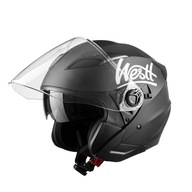 Kask motocyklowy Westt W-001 rozmiar S czarny