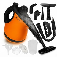 MYJKA PAROWA RĘCZNA 1100W DO OKIEN I FUG BEZ CHEMII + KOŃCÓWKI ZESTAW