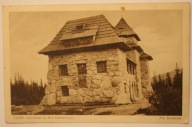 TATRY. Schronisko na Hali Gąsienicowej, ZAKOPANE 1930 Fot. Bośniacki