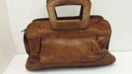 TOREBKA MIEJSKA VINTAGE ORYGINAL TOTE SKÓRZANA