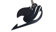 Brelok anime Fairy Tail z druku 3D kolor czarny 3cm
