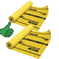 MEMBRANA PAROIZOLACYJNA EUROVENT AKTIV AKTYWNA PAROIZOLACJA 75M2 90G