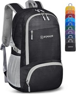 PLECAK PODRĘCZNY ZOMAKE SKŁADANY WODOODPORNY 41x27x20cm 25L Czarny