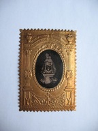 MATKA BOŻA przedwojenny ŚW. OBRAZEK WYTŁACZANY