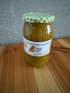 Miód z pyłkiem pszczelim 1.1kg Pszczeli Naturalny Polskiej PASIEKI