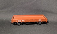 WAGON TOWAROWY PLATFORMA Z BURTAMI W TABORZE DB - H0 - MARKLIN