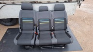Fotele Fotel kanapa tył tylna 2 Rząd VW Caddy III 2014 2K Lift